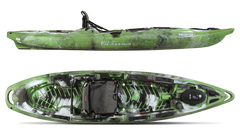 OLD TOWN Predator MX - каяк для риболовлі на швидких річках і не тільки, Одношаровий поліетилен, Не передбачене