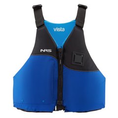 NRS Vista (2020) - страхувальний жилет для рекреаційного та туристичного каякінгу, Blue, XS/M